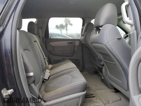 2015 Chevrolet Traverse LS z VIN 1GNKRFED6FJ113457, wystawiony jako Copart lot #44278145 z przebiegiem Nie podano mil oraz Szkoda całkowita • Salvage title. Historia ofert i sprzedaży dostępna na DreamBid. Obrazek 11.