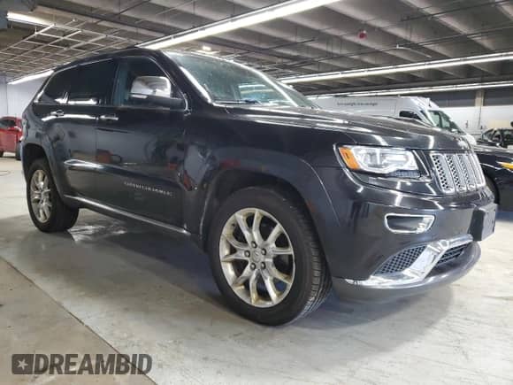 2014 Jeep Grand Cherokee Summit with VIN 1C4RJFJM8EC395883, listed as a Copart auction lot 84251345 with 201,395 mi miles and Clean title. Bid and sale history available at DreamBid. Image 4.