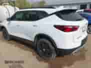 2022 Chevrolet Blazer LT with VIN 3GNKBHR45NS141869, listed as a IAAI auction lot 43447795 with 33,580 mi miles and . Bid and sale history available at DreamBid. Image 3.