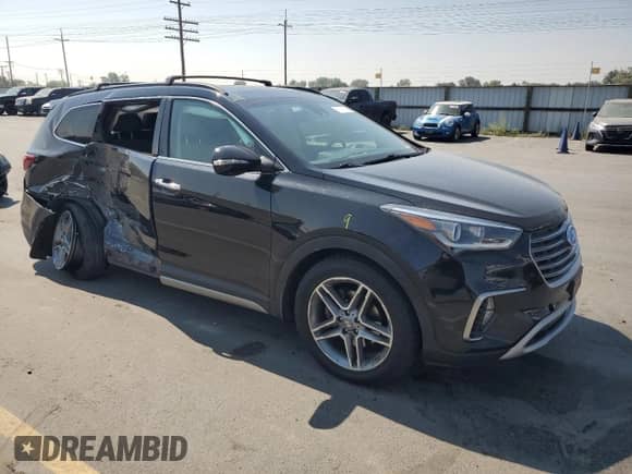 2017 Hyundai Santa Fe Limited Ultimate с VIN KM8SRDHF9HU199094, выставлен на аукционе Copart как лот 69847225 с пробегом 97 266 миль миль и Списание • Salvage title. История ставок и продаж доступна на DreamBid. Изображение 4.