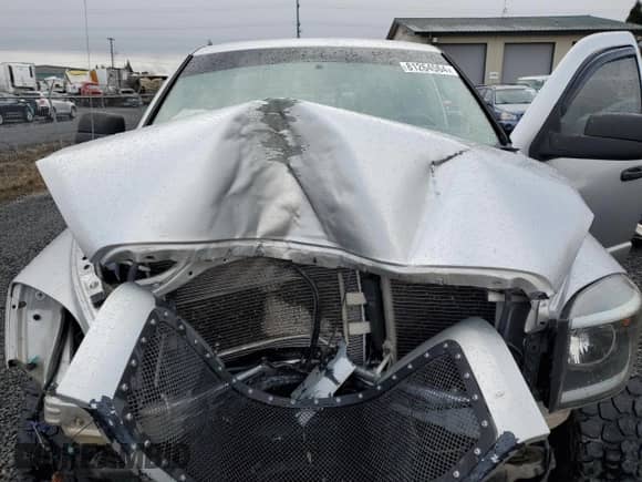 2008 Dodge 2500 SLT with VIN 3D7KS28D98G164950, listed as a Copart auction lot 81264564 with 205,405 mi miles and Salvage title. Bid and sale history available at DreamBid. Image 12.
