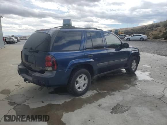 2003 Chevrolet TrailBlazer LS with VIN 1GNDS13S732243643, listed as a Copart auction lot 85313895 with 147,260 mi miles and Salvage title. Bid and sale history available at DreamBid. Image 3.