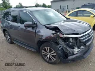 2016 Honda Pilot EX-L with VIN 5FNYF6H89GB005885, listed as a IAAI auction lot 42442688 with 173,204 mi miles and . Bid and sale history available at DreamBid. Image 1.