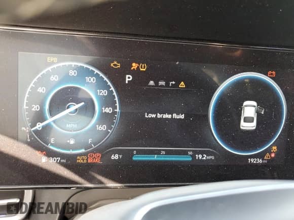 2025 Hyundai Elantra SEL Convenience with VIN KMHLS4DG6SU927842, listed as a Copart auction lot 87114475 with 19,236 mi miles and Non repairable. Bid and sale history available at DreamBid. Image 9.