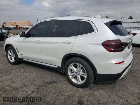2018 BMW X3 xDrive30i with VIN 5UXTR9C55JLC74634, listed as a Copart auction lot 81882975 with 122,606 mi miles and Clean title. Bid and sale history available at DreamBid. Image 2.