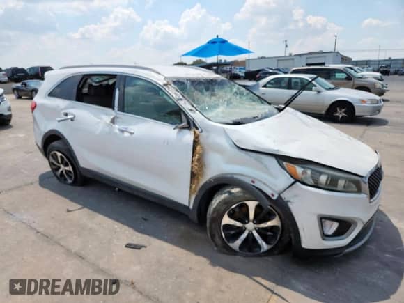 2016 Kia Sorento EX with VIN 5XYPH4A12GG186490, listed as a Copart auction lot 69231385 with 115,060 mi miles and Salvage title. Bid and sale history available at DreamBid. Image 4.