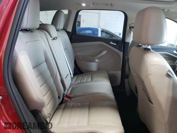 2017 Ford Escape Titanium with VIN 1FMCU9J92HUB62618, listed as a Copart auction lot 61932215 with 122,189 mi miles and Salvage title. Bid and sale history available at DreamBid. Image 11.