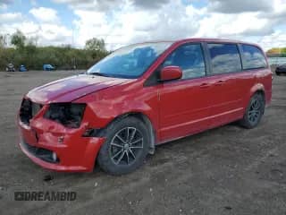 2013 Dodge Grand Caravan SXT with VIN 2C4RDGCG0DR817199, listed as a Copart auction lot 85567295 with 171,538 mi miles and Salvage title. Bid and sale history available at DreamBid. Image 1.