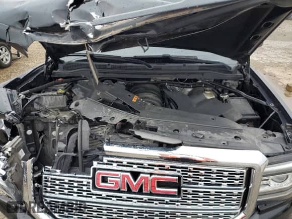 2017 GMC Sierra 1500 Denali with VIN 3GTP1PEJ1HG407886, listed as a Copart auction lot 57746585 with 90,410 mi miles and Salvage title. Bid and sale history available at DreamBid. Image 11.