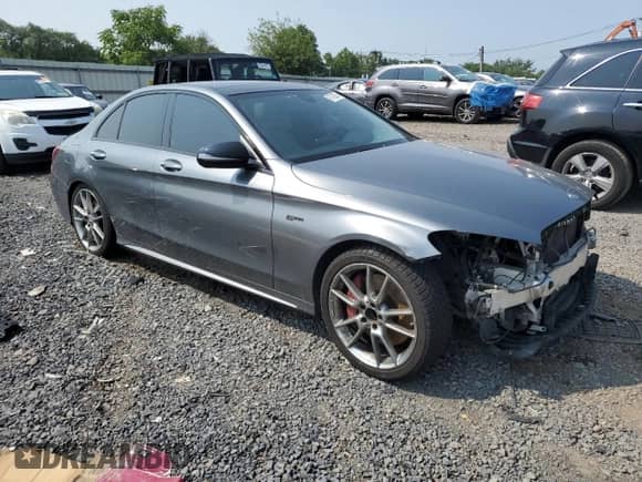 2018 Mercedes-Benz C 43 AMG с VIN 55SWF6EB0JU250796, выставлен на аукционе Copart как лот 67102275 с пробегом 101 670 миль миль и Списание • Salvage title. История ставок и продаж доступна на DreamBid. Изображение 4.