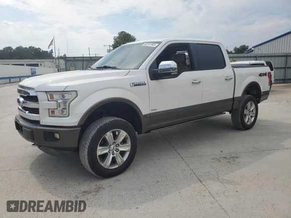 2015 Ford F-150 Platinum с VIN 1FTEW1EG1FFB04924, выставлен на аукционе Copart как лот 80741945 с пробегом 189 748 миль миль и Списание • Salvage title. История ставок и продаж доступна на DreamBid. Изображение 1.