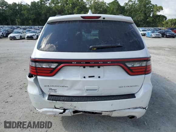 2018 Dodge Durango Citadel with VIN 1C4RDHEG4JC115118, listed as a Copart auction lot 60633055 with 77,665 mi miles and Salvage title. Bid and sale history available at DreamBid. Image 6.