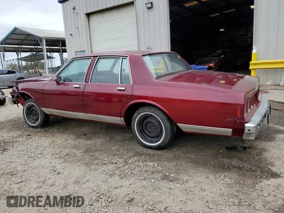 1981 Chevrolet Caprice с VIN 1G1AN69J1BJ264791, выставлен на аукционе Copart как лот 79004634 с пробегом 4 714 миль миль и Списание • Salvage title. История ставок и продаж доступна на DreamBid. Изображение 2.