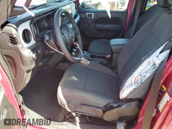 2024 Jeep Wrangler Sport S z VIN 1C4PJXDN7RW360306, wystawiony jako Copart lot #55610035 z przebiegiem 7 885 mil mil oraz Szkoda całkowita • Salvage title. Historia ofert i sprzedaży dostępna na DreamBid. Obrazek 7.