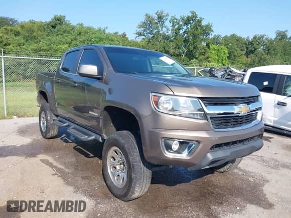 2016 Chevrolet Colorado 2WD LT with VIN 1GCGSCE33G1383949, listed as a IAAI auction lot 43012051 with 101,744 mi miles and . Bid and sale history available at DreamBid. Image 1.
