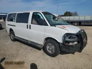 2018 Chevrolet Express Passenger LT с VIN 1GAZGMFG1J1264900, выставлен на аукционе Copart как лот 71044754 с пробегом Не указан миль и На запчасти • Non repairable. История ставок и продаж доступна на DreamBid. Изображение 4.