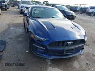 2020 Ford Mustang EcoBoost z VIN 1FA6P8TH5L5175735, wystawiony jako IAAI lot #42425399 z przebiegiem 121 631 mil mil oraz . Historia ofert i sprzedaży dostępna na DreamBid. Obrazek 1.