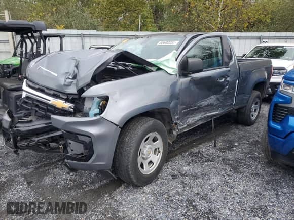 2021 Chevrolet Colorado 2WD Work Truck с VIN 1GCHSBEA9M1172957, выставлен на аукционе Copart как лот 85602255 с пробегом 71 120 миль миль и Списание • Salvage title. История ставок и продаж доступна на DreamBid. Изображение 1.