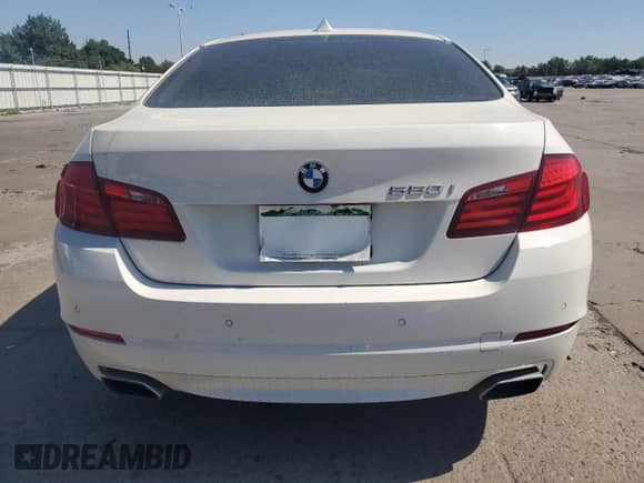 2011 BMW 5 Series 550i z VIN WBAFR9C56BC758127, wystawiony jako Copart lot #65551075 z przebiegiem 94 558 mil mil oraz Szkoda całkowita • Salvage title. Historia ofert i sprzedaży dostępna na DreamBid. Obrazek 6.