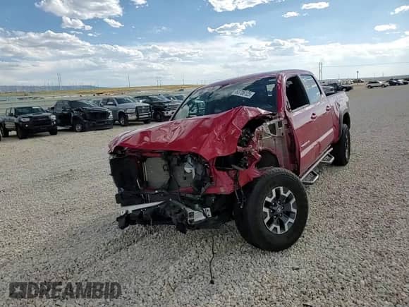 2022 Toyota Tacoma SR5 with VIN 3TMDZ5BN5NM140188, listed as a Copart auction lot 63706125 with Not provided miles and Salvage title. Bid and sale history available at DreamBid. Image 14.