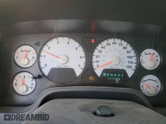 2008 Dodge RAM with VIN 3D3KS28D98G186268, listed as a Copart auction lot 72557024 with 171,425 mi miles and Clean title. Bid and sale history available at DreamBid. Image 9.
