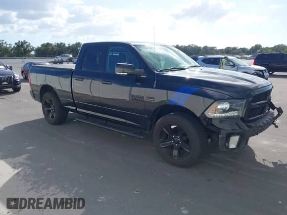 2017 Ram 1500 Sport с VIN 1C6RR7HTXHS706050, выставлен на аукционе IAAI как лот 43411988 с пробегом 124 949 миль миль и . История ставок и продаж доступна на DreamBid. Изображение 1.