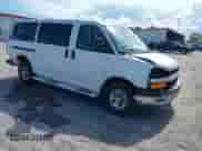 2014 Chevrolet Express Passenger LT with VIN 1GAZGYFG8E1130432, listed as a IAAI auction lot 42487756 with 176,418 mi miles and . Bid and sale history available at DreamBid. Image 1.