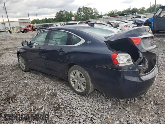 2019 Chevrolet Impala LS с VIN 2G11X5SA7K9115702, выставлен на аукционе Copart как лот 55231645 с пробегом 117 744 миль миль и Списание • Salvage title. История ставок и продаж доступна на DreamBid. Изображение 2.