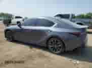 2022 Lexus IS 350 F Sport z VIN JTHGZ1E23N5025052, wystawiony jako Copart lot #60149655 z przebiegiem Nie podano mil oraz Szkoda całkowita • Salvage title. Historia ofert i sprzedaży dostępna na DreamBid. Obrazek 2.