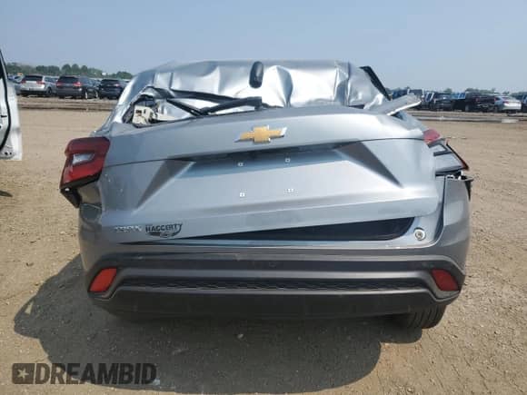 2025 Chevrolet Trax LS с VIN KL77LFEP0SC266230, выставлен на аукционе Copart как лот 66858605 с пробегом Не указан миль и Списание • Salvage title. История ставок и продаж доступна на DreamBid. Изображение 6.