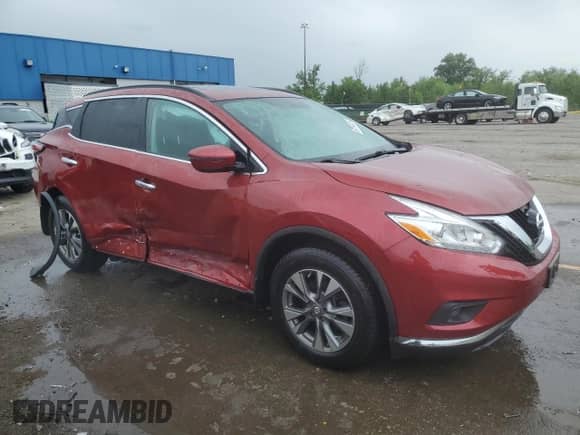 2017 Nissan Murano S with VIN 5N1AZ2MH6HN177006, listed as a Copart auction lot 63764125 with 107,883 mi miles and Clean title. Bid and sale history available at DreamBid. Image 4.