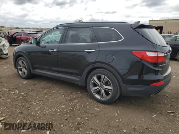 2013 Hyundai Santa Fe Limited with VIN KM8SR4HF2DU000980, listed as a Copart auction lot 85584335 with 185,143 mi miles and Clean title. Bid and sale history available at DreamBid. Image 2.