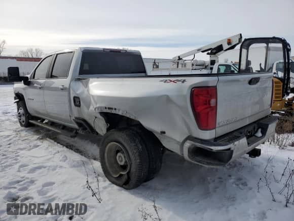2022 Chevrolet Silverado 3500HD LT z VIN 1GC4YTEY9NF104999, wystawiony jako Copart lot #42518285 z przebiegiem 82 840 mil mil oraz Szkoda całkowita • Salvage title. Historia ofert i sprzedaży dostępna na DreamBid. Obrazek 2.