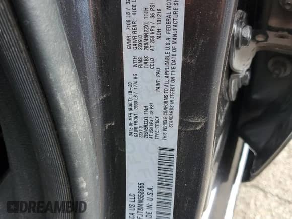 2021 Ram 1500 Laramie с VIN 1C6SRFJT8MN558866, выставлен на аукционе Copart как лот 90870685 с пробегом 39 881 миль миль и Чистый • Clean title. История ставок и продаж доступна на DreamBid. Изображение 12.