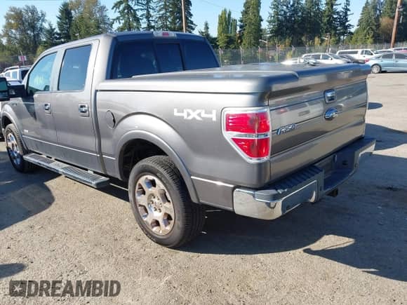 2011 Ford F-150 Lariat with VIN 1FTFW1ET1BFA82757, listed as a IAAI auction lot 43390905 with 128,796 mi miles and . Bid and sale history available at DreamBid. Image 3.