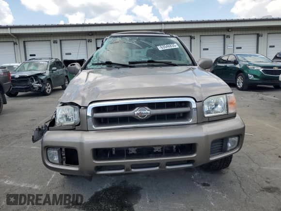 2001 Nissan Pathfinder LE with VIN JN8DR09X11W570874, listed as a Copart auction lot 63546835 with 200,612 mi miles and Salvage title. Bid and sale history available at DreamBid. Image 5.