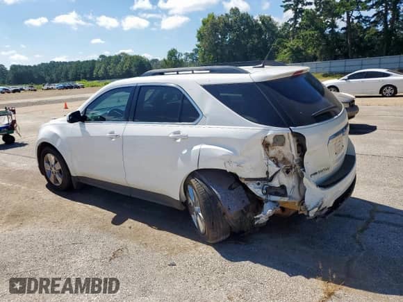 2012 Chevrolet Equinox 2LT with VIN 2GNFLPE50C6250131, listed as a Copart auction lot 65549035 with 152,043 mi miles and Salvage title. Bid and sale history available at DreamBid. Image 2.