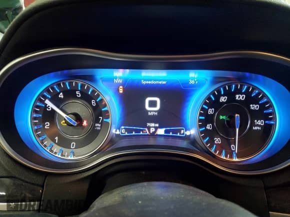 2023 Chrysler 300 Touring L with VIN 2C3CCASGXPH506045, listed as a Copart auction lot 43583245 with 7,128 mi miles and Salvage title. Bid and sale history available at DreamBid. Image 9.