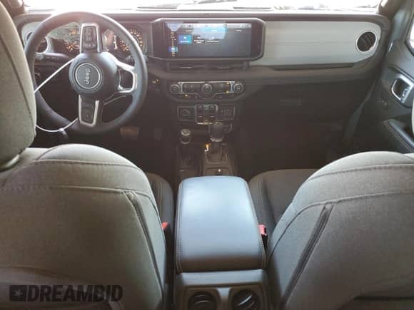 2024 Jeep Wrangler Sahara with VIN 1C4PJXEG0RW238063, listed as a Copart auction lot 70228275 with 5,358 mi miles and Salvage title. Bid and sale history available at DreamBid. Image 8.