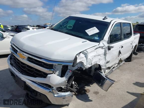 2023 Chevrolet Silverado 1500 LT with VIN 1GCUDDE81PZ313818, listed as a IAAI auction lot 43255426 with 60,187 mi miles and . Bid and sale history available at DreamBid. Image 2.
