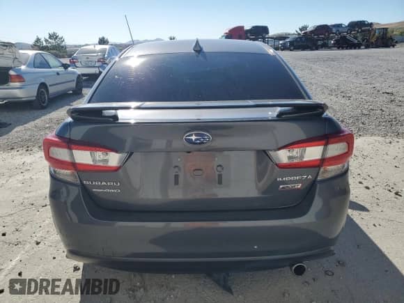 2020 Subaru Impreza Special Sports с VIN 4S3GKAM67L3603673, выставлен на аукционе Copart как лот 69705945 с пробегом 39 783 миль миль и Списание • Salvage title. История ставок и продаж доступна на DreamBid. Изображение 6.