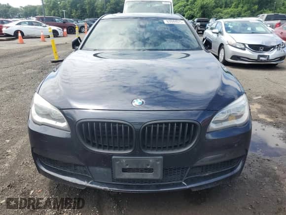 2014 BMW 7 Series 750i xDrive with VIN WBAYB6C58ED225139, listed as a Copart auction lot 63944075 with 155,046 mi miles and Clean title. Bid and sale history available at DreamBid. Image 5.
