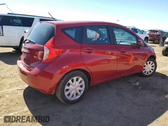 2014 Nissan Note SV z VIN 3N1CE2CP9EL412336, wystawiony jako Copart lot #84054935 z przebiegiem 92 774 mil mil oraz Nie do naprawy • Non repairable. Historia ofert i sprzedaży dostępna na DreamBid. Obrazek 3.