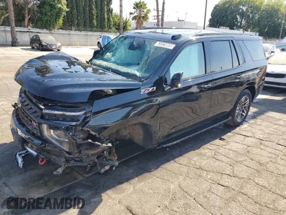 2025 Chevrolet Tahoe Z71 с VIN 1GNS6PRD8SR202788, выставлен на аукционе Copart как лот 63323005 с пробегом 14 824 миль миль и Чистый • Clean title. История ставок и продаж доступна на DreamBid. Изображение 1.