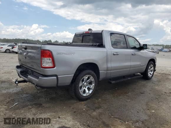 2021 Ram 1500 Lone Star z VIN 1C6RREFT4MN690279, wystawiony jako Copart lot #61420445 z przebiegiem 71 549 mil mil oraz Nie do naprawy • Non repairable. Historia ofert i sprzedaży dostępna na DreamBid. Obrazek 3.