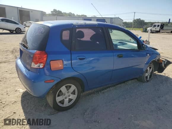 2008 Chevrolet Aveo LS с VIN KL1TD66678B123821, выставлен на аукционе Copart как лот 65700855 с пробегом 222 397 миль миль и Списание • Salvage title. История ставок и продаж доступна на DreamBid. Изображение 3.