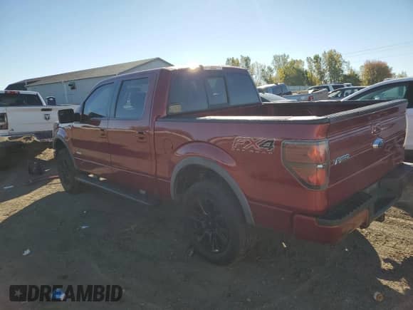 2014 Ford F-150 FX4 with VIN 1FTFW1ET7EFA76627, listed as a Copart auction lot 82537525 with 211,936 mi miles and Clean title. Bid and sale history available at DreamBid. Image 2.