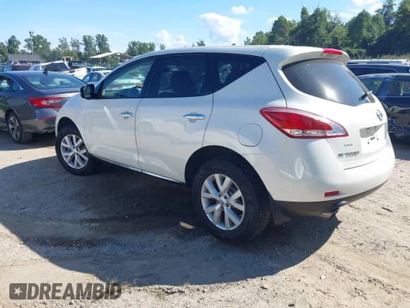 2012 Nissan Murano SV with VIN JN8AZ1MW0CW223434, listed as a IAAI auction lot 43139968 with 188,052 mi miles and . Bid and sale history available at DreamBid. Image 3.