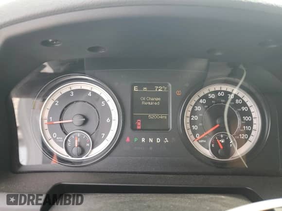 2018 Ram 1500 Tradesman with VIN 3C6JR6DT6JG202797, listed as a Copart auction lot 84656795 with 52,004 mi miles and Salvage title. Bid and sale history available at DreamBid. Image 9.