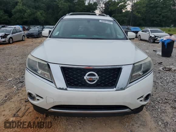 2014 Nissan Pathfinder Platinum with VIN 5N1AR2MM1EC652114, listed as a Copart auction lot 66991445 with 155,936 mi miles and Salvage title. Bid and sale history available at DreamBid. Image 5.